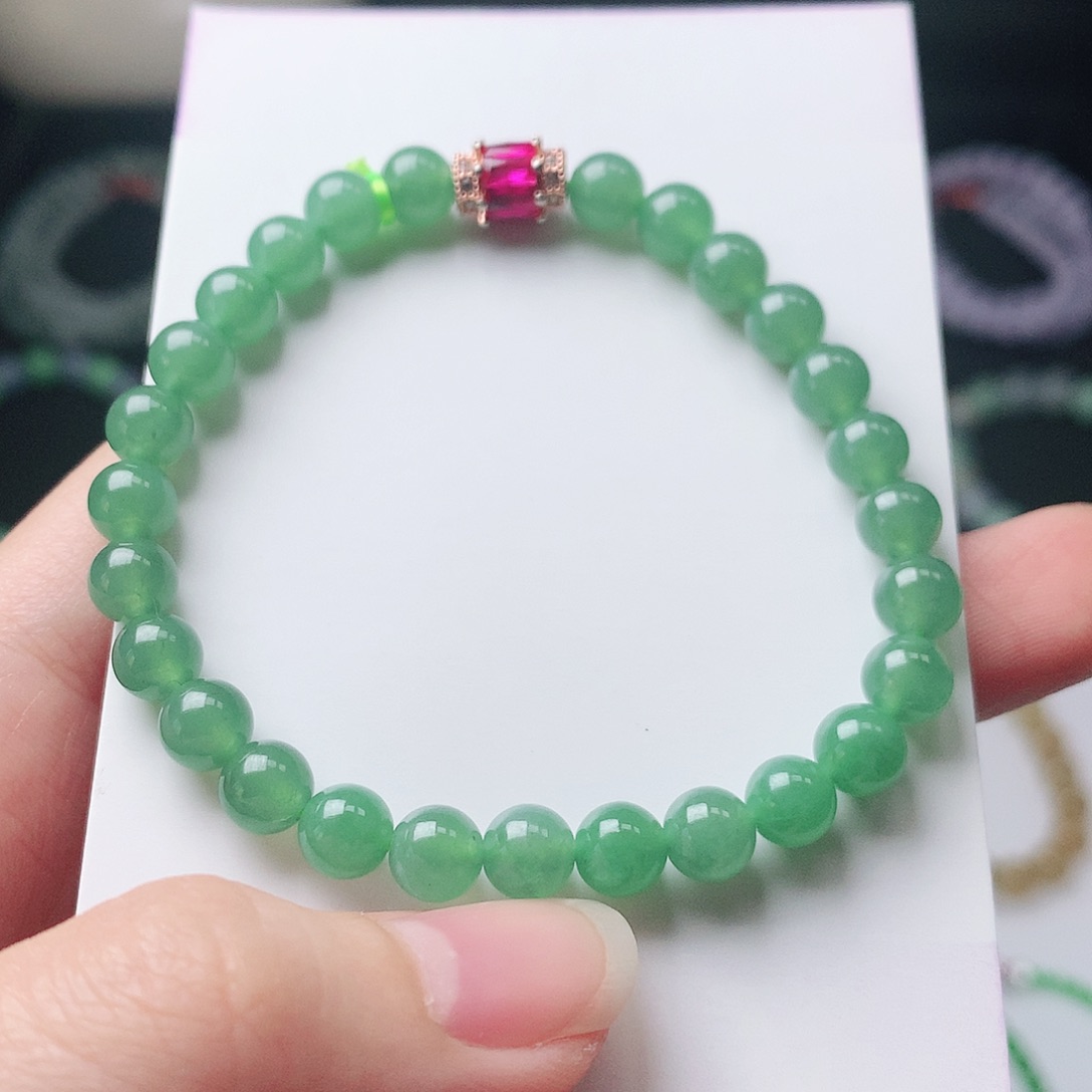 翡翠未镶嵌手链翡翠