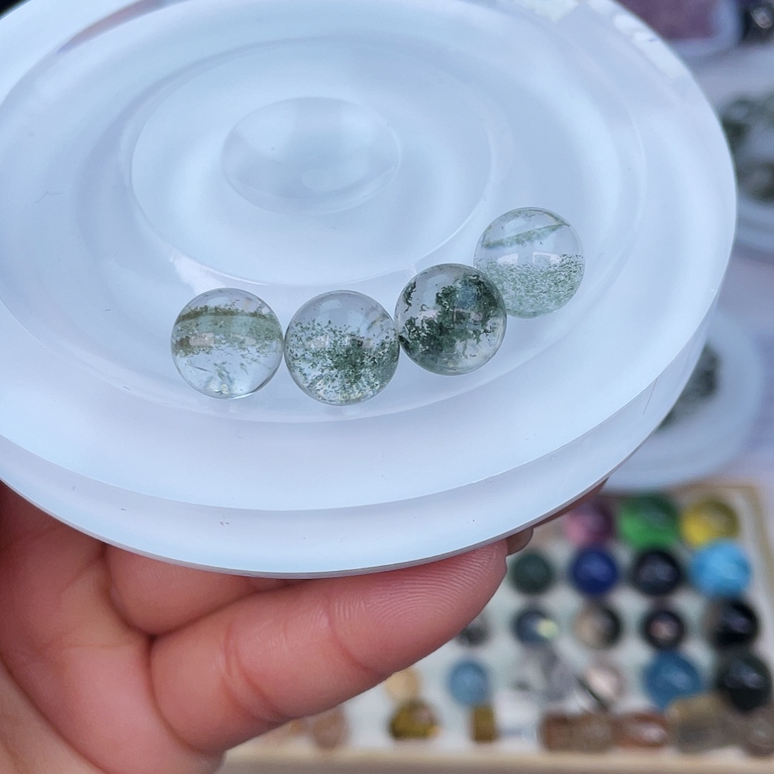 水晶水晶单珠未镶嵌