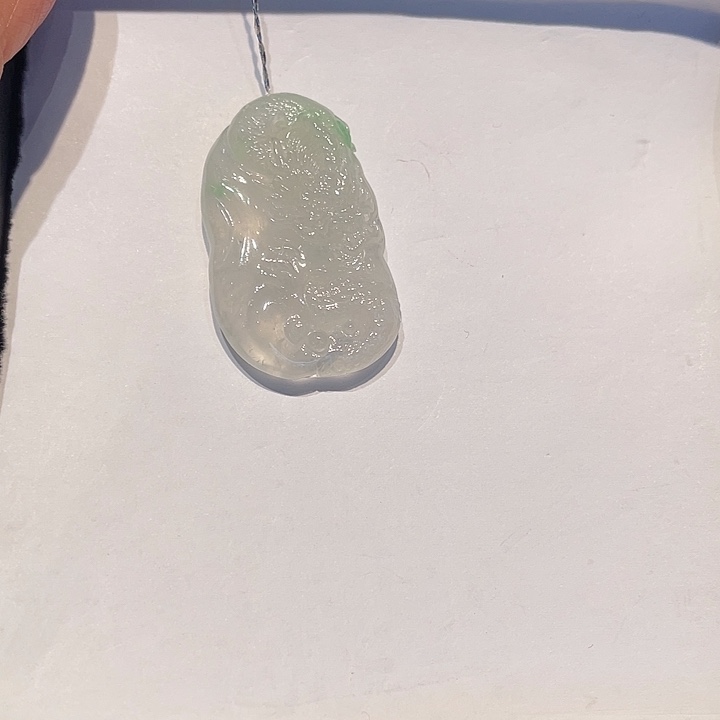 翡翠未镶嵌颈饰翡翠挂件