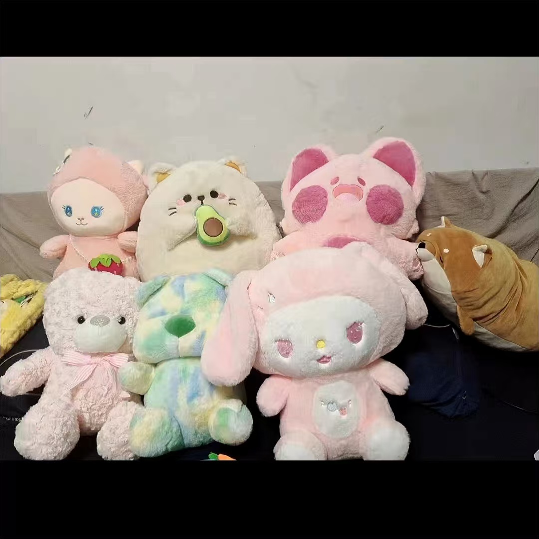 毛绒玩具婚礼抛洒娃娃机摆摊套圈生日宴各种商超活动