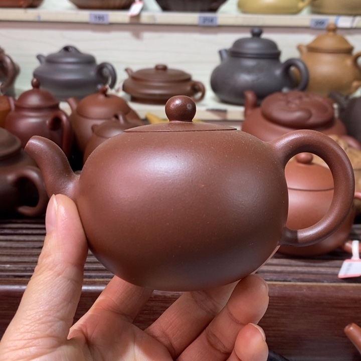茶壶紫砂微瑕处理一把