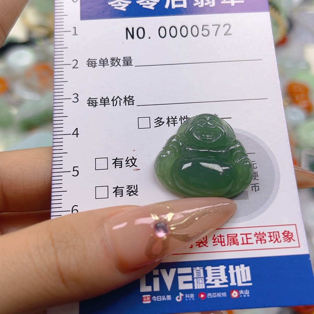 翡翠未镶嵌颈饰hhh