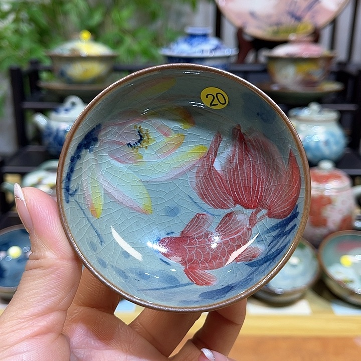 景德镇陶瓷手绘茶具