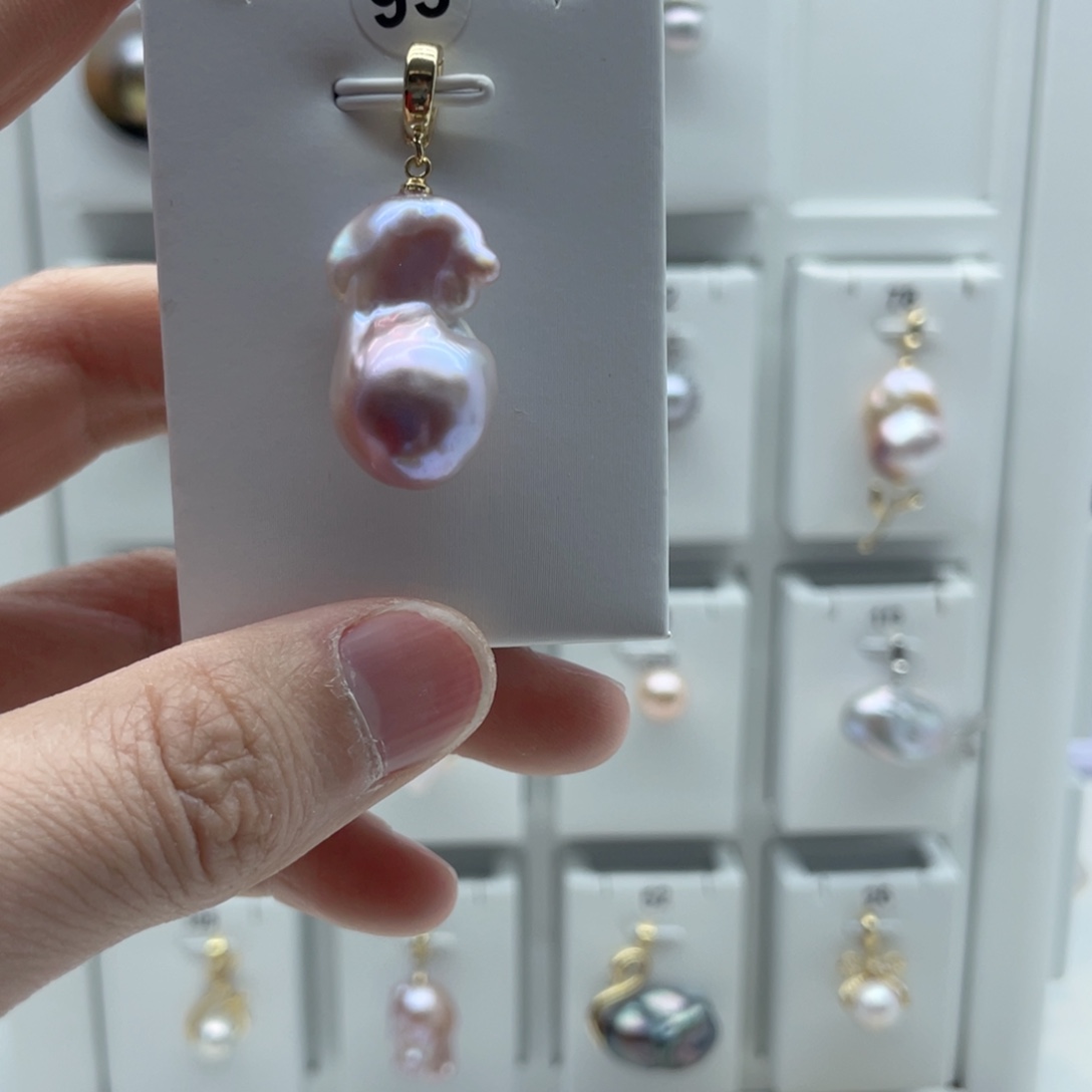 淡水珍珠合金颈饰