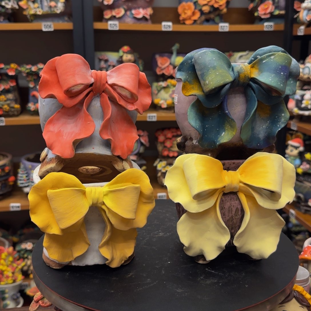 【闪购商品】旻*粗陶手捏