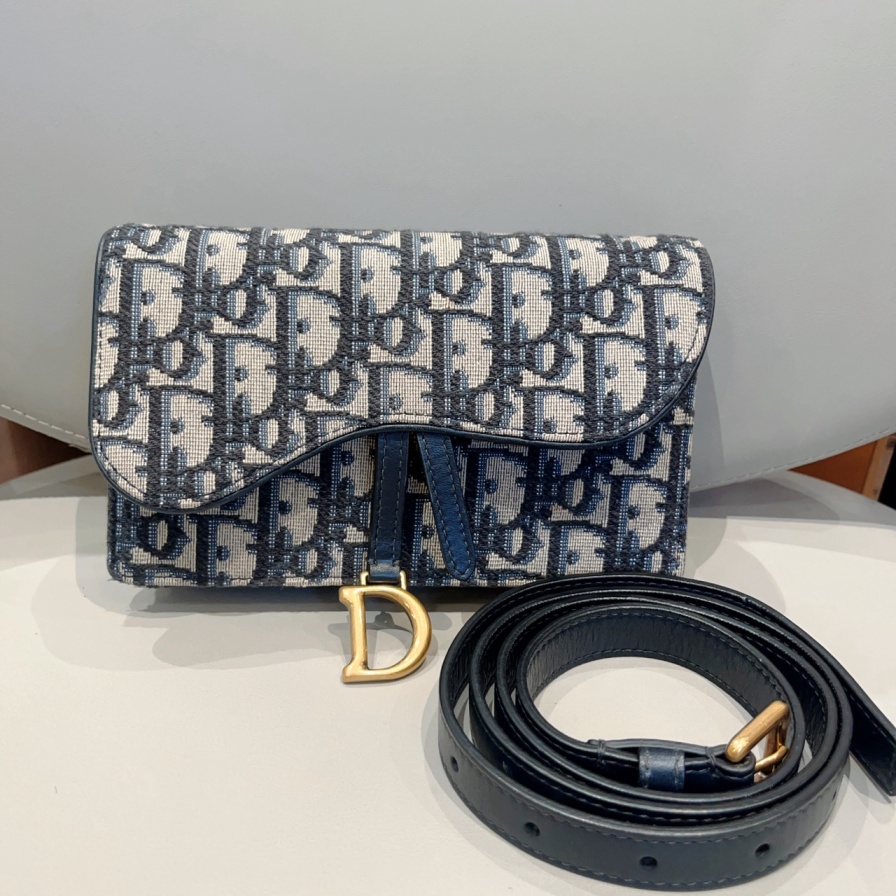 95新 DIOR/迪奥  老花斜挎包 11150 5138