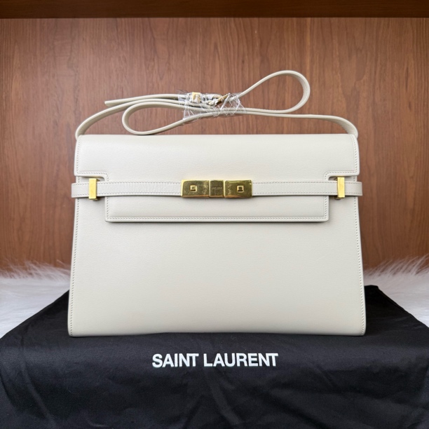 95新 YSL/圣罗兰 曼哈顿中号单肩腋下包/00159
