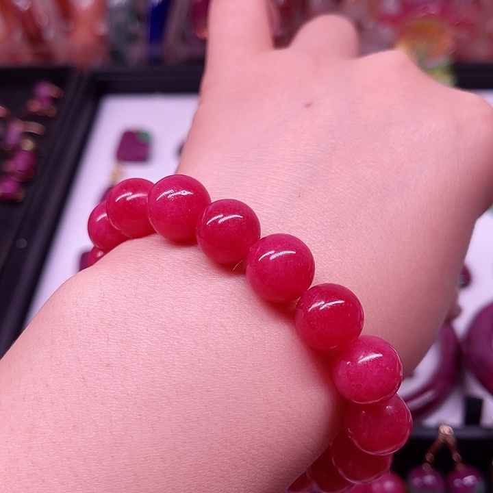 红宝石蔷薇手串未镶嵌