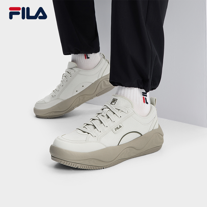 Fila/斐乐新款男子【户外休闲运动复古帆布鞋】简约春季F12M522301F