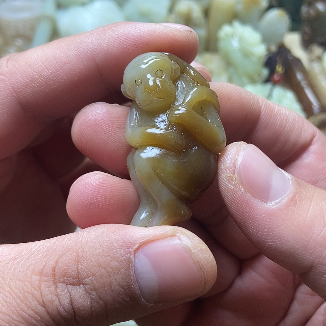 和田玉挂件未镶嵌