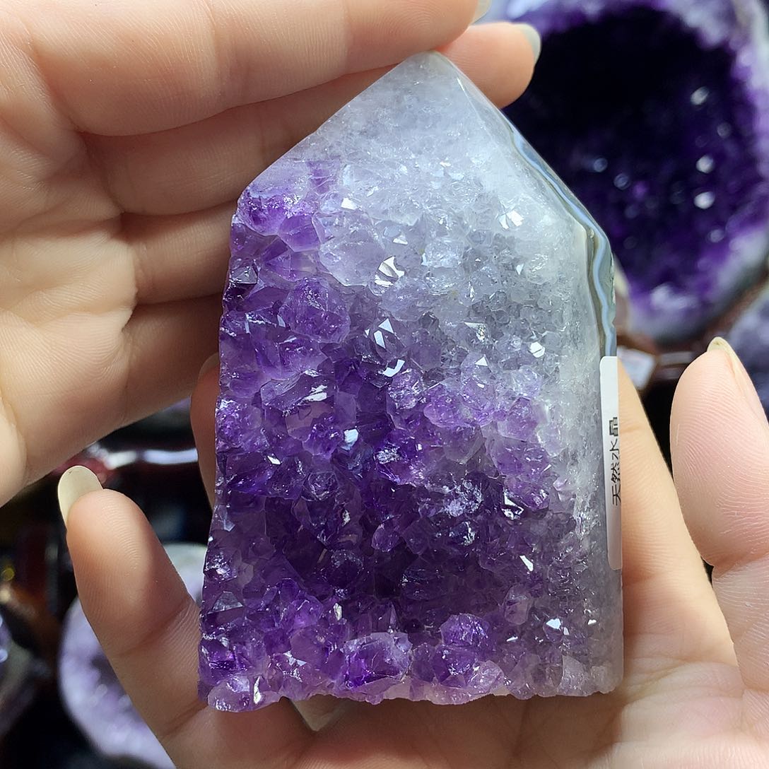 未镶嵌发晶大型摆件（非配饰）莹