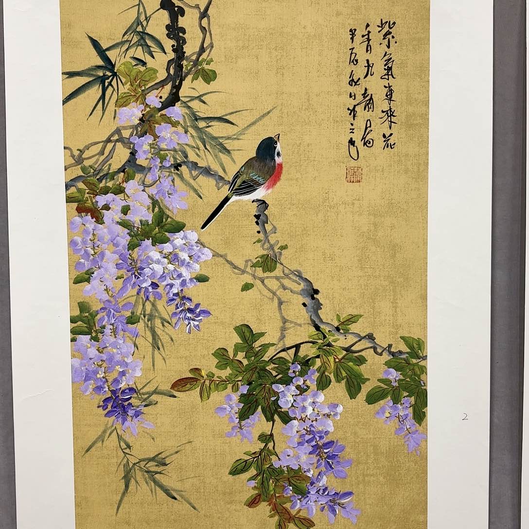 国画国画纯手绘作品请放心去藏