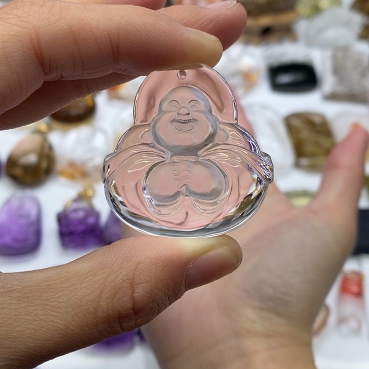 水晶颈饰未镶嵌定制