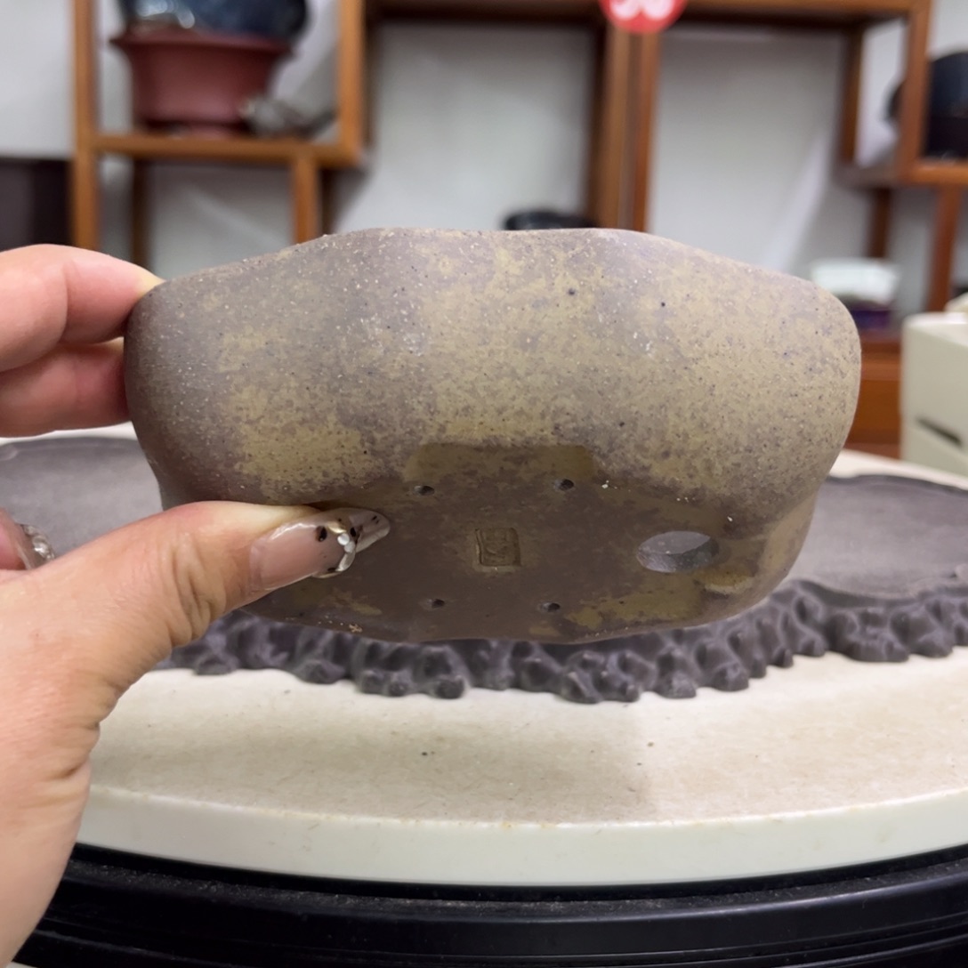 紫砂花盆瑕疵3/11-9。。。