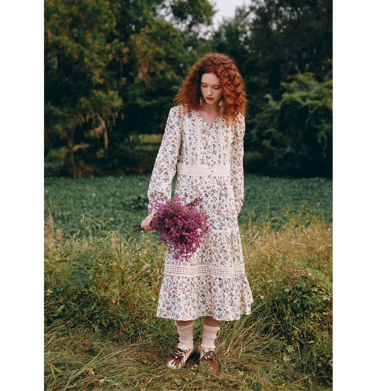 【高高甄选】菀壹2025春季新款连衣裙Q04530411