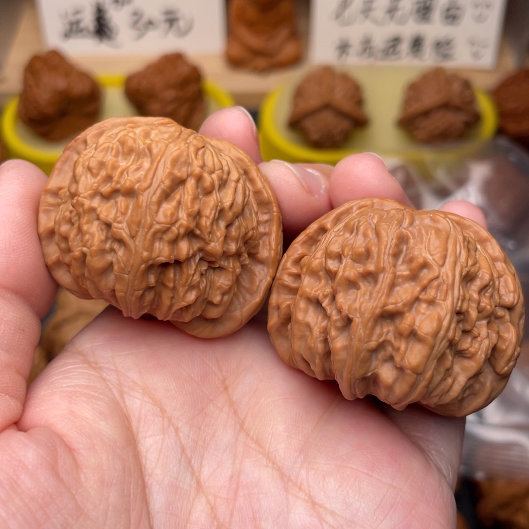 文玩核桃把件狮子41