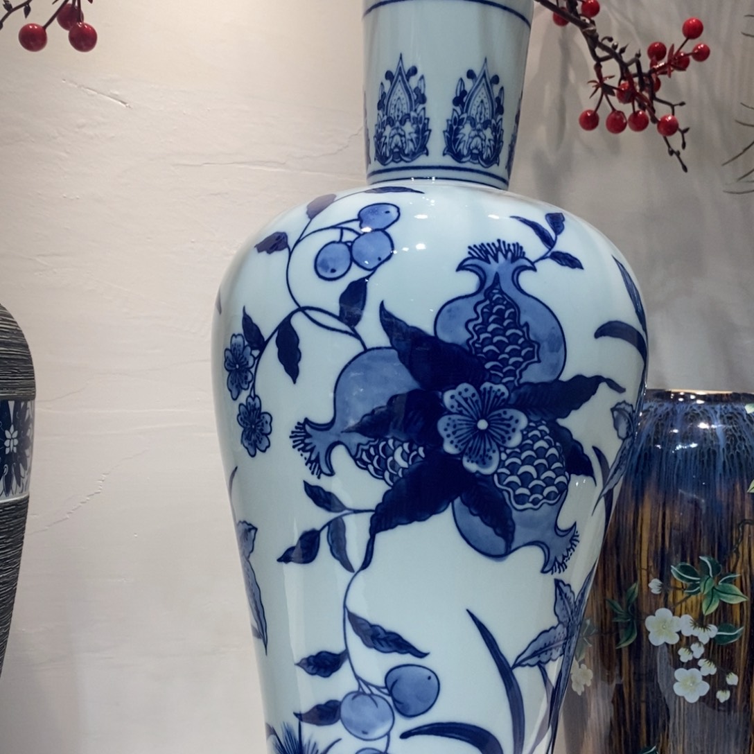 摆件景德镇陶瓷花瓶摆件