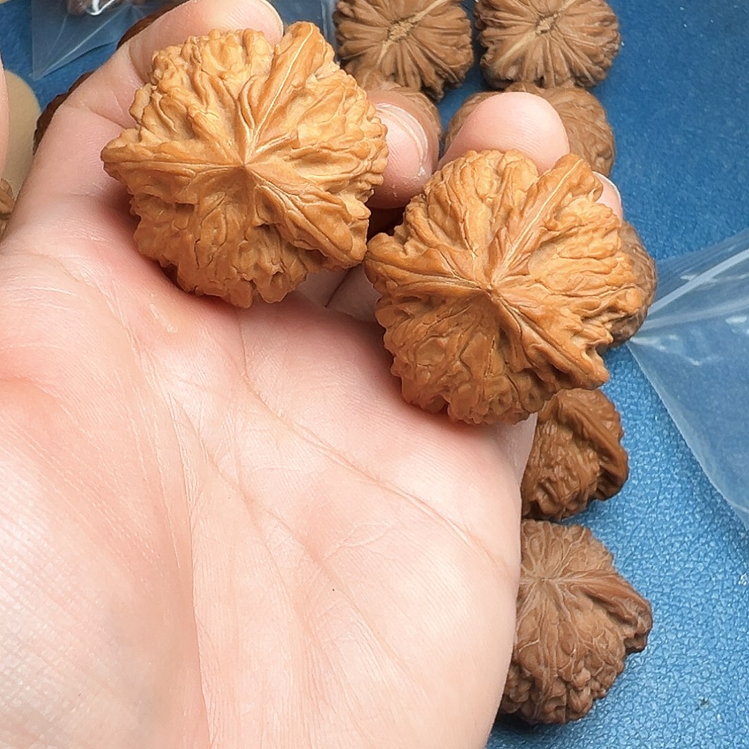 吊坠文玩核桃41御龙三棱
