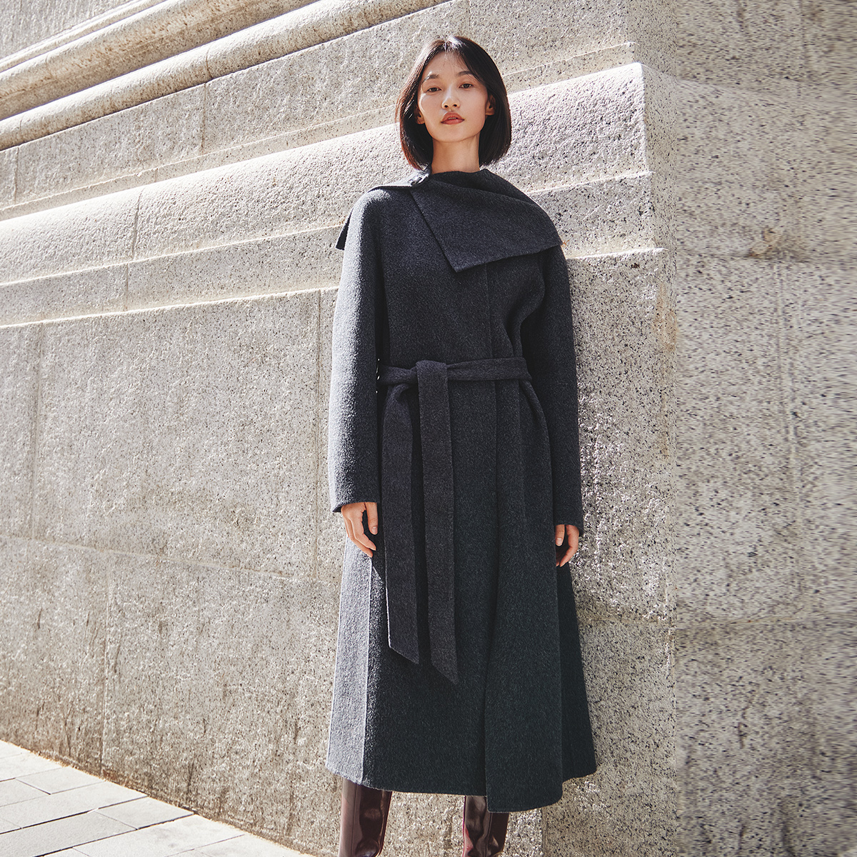 【达人专属】25冬新款双面呢大衣R373871