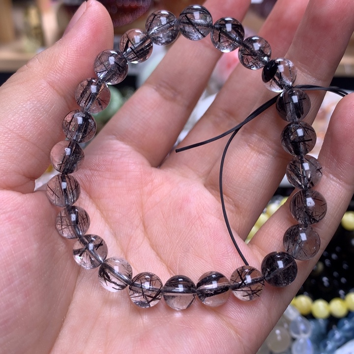 未镶嵌手串水晶E***.