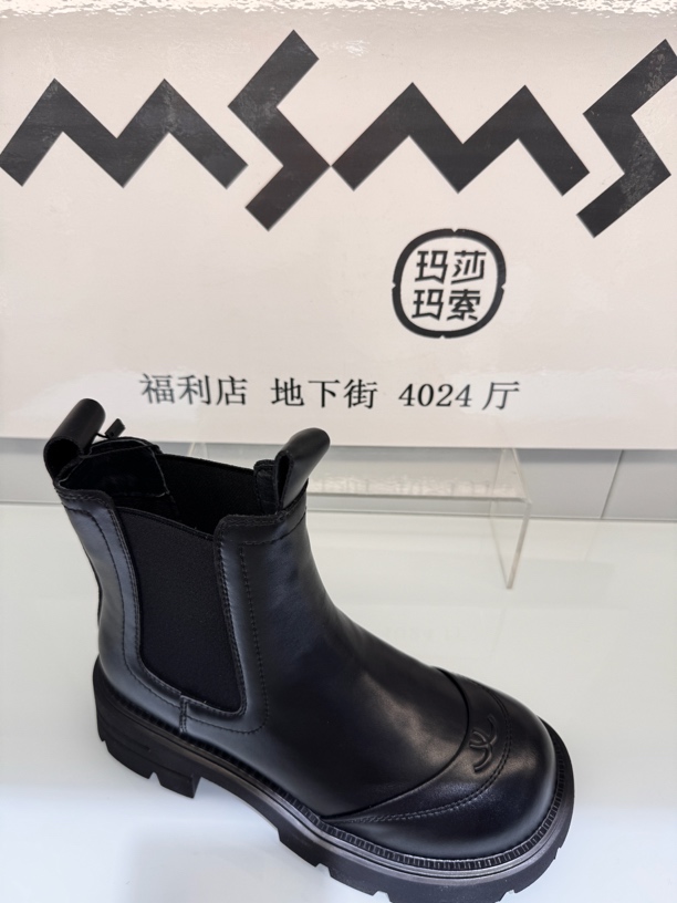 玛莎玛索早秋新款烟管靴101-291