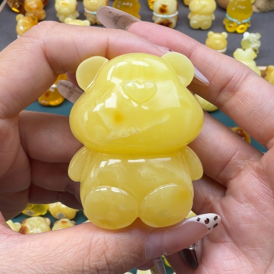 琥珀未镶嵌裸石蜜蜡