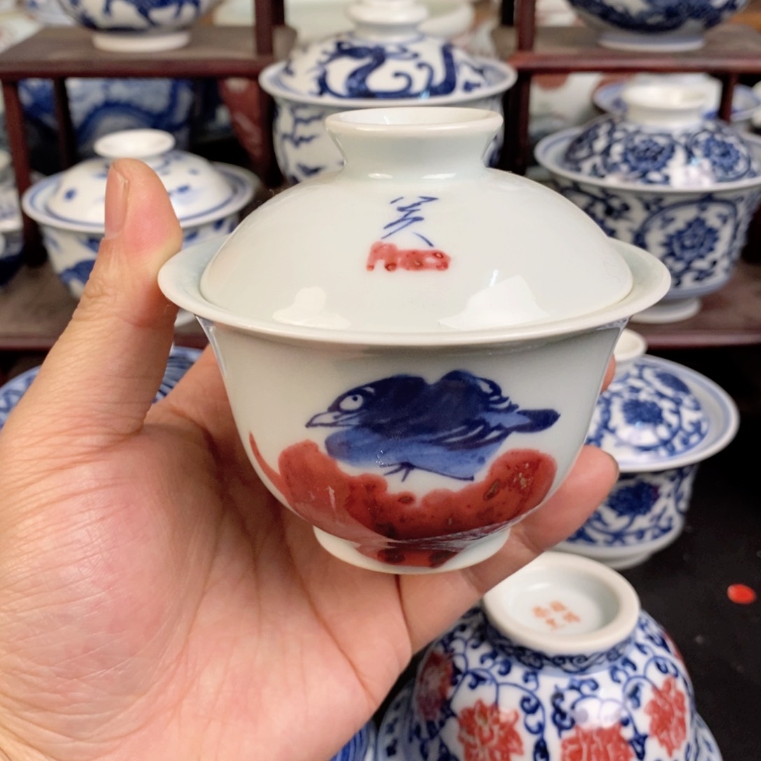 【闪购商品】景德镇手工手绘茶器