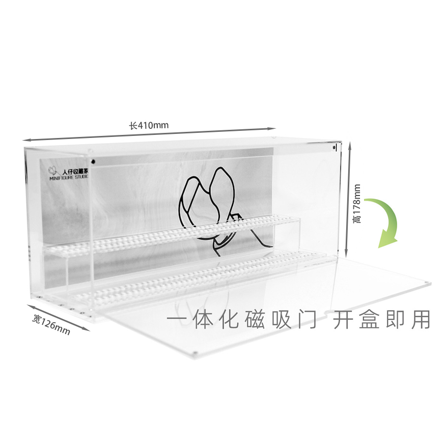 亚克力人仔展示盒 room盒 正版颗粒与软胶人仔展示盒 