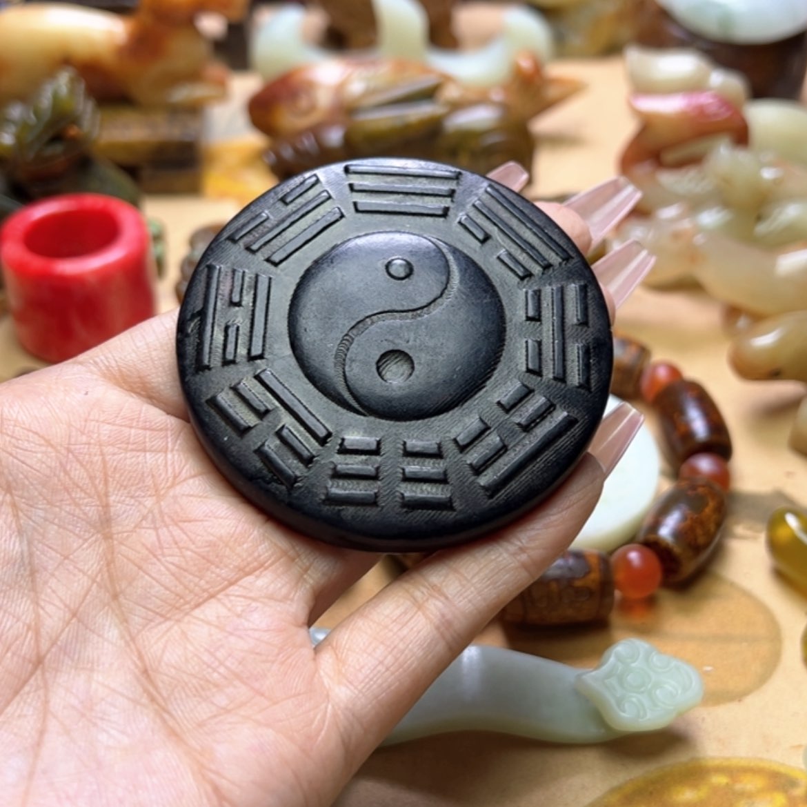 【闪购商品】蛇纹石玉颈饰未镶嵌