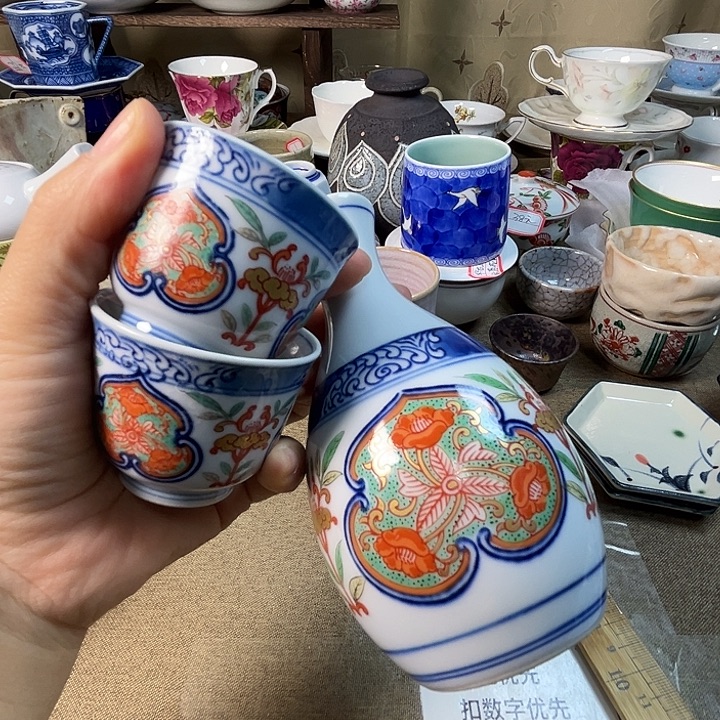 一壶两杯 陶瓷满38包邮 不退不换