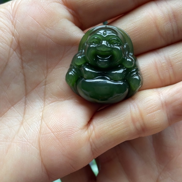 和田玉（碧玉）未镶嵌颈饰