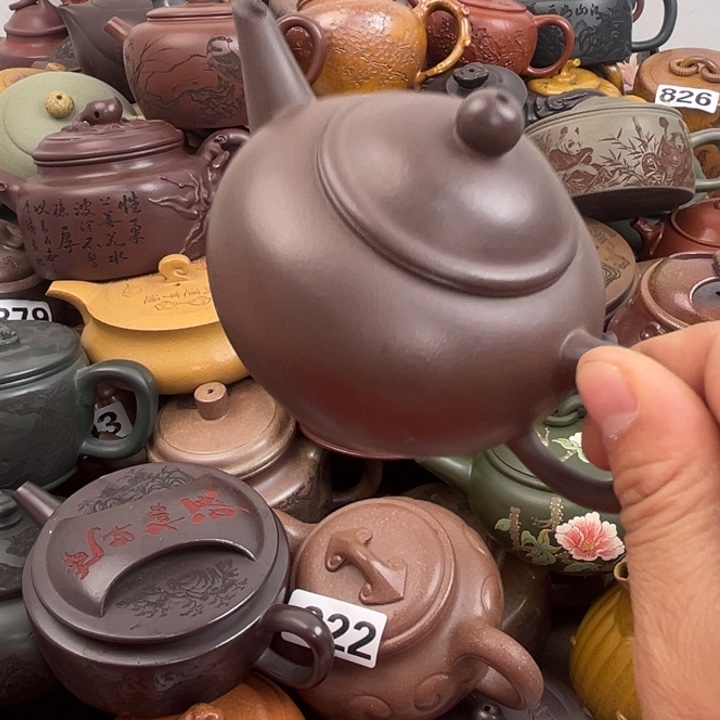 茶壶紫砂紫砂微瑕