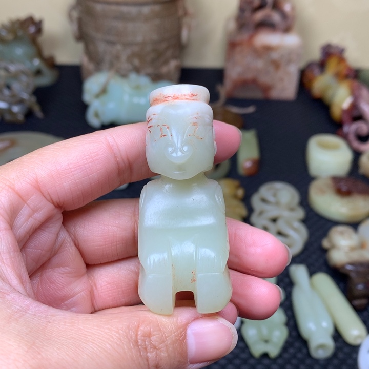 和田玉把件未镶嵌省*