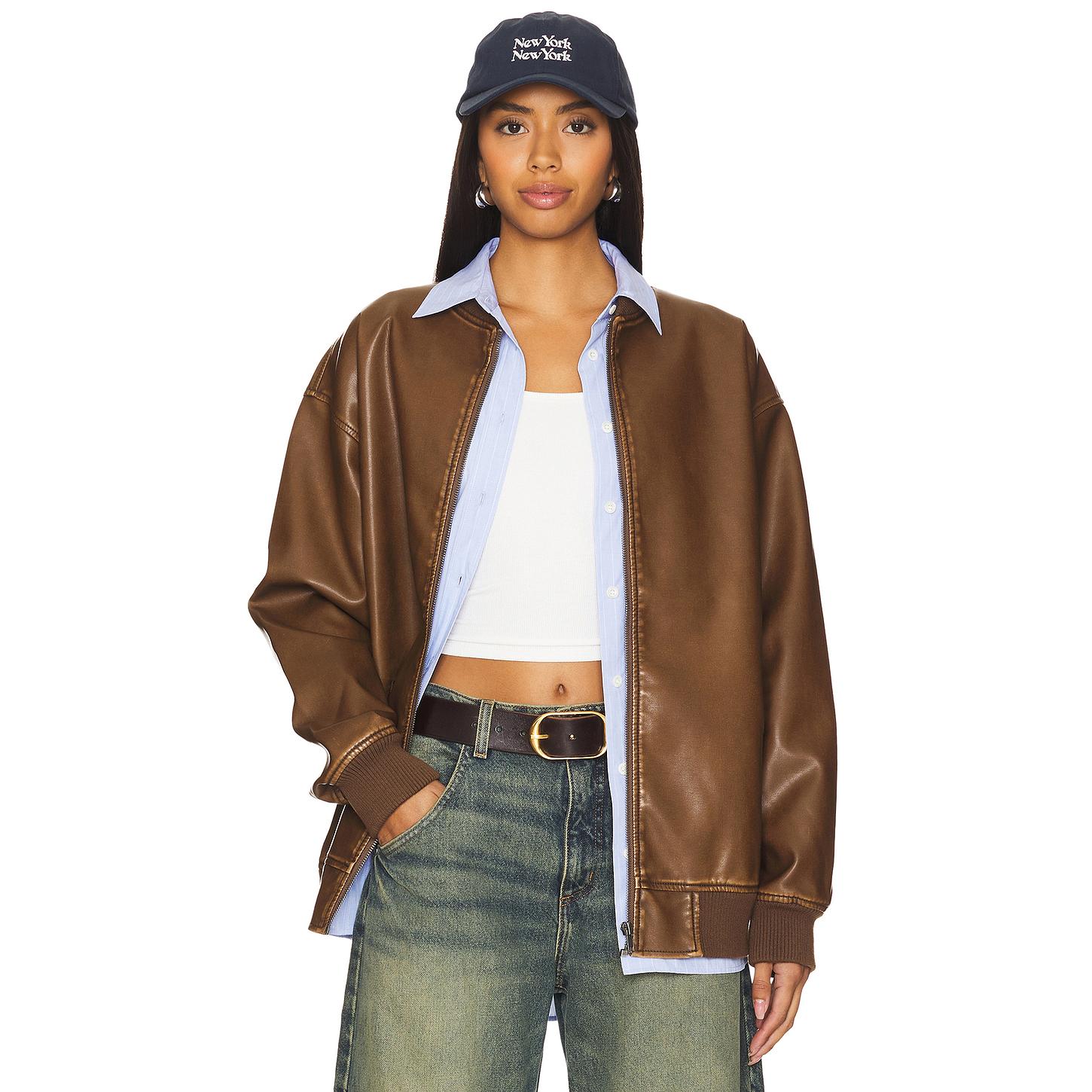 SUPERDOWN ARIEL 夹克 棕色 短外套