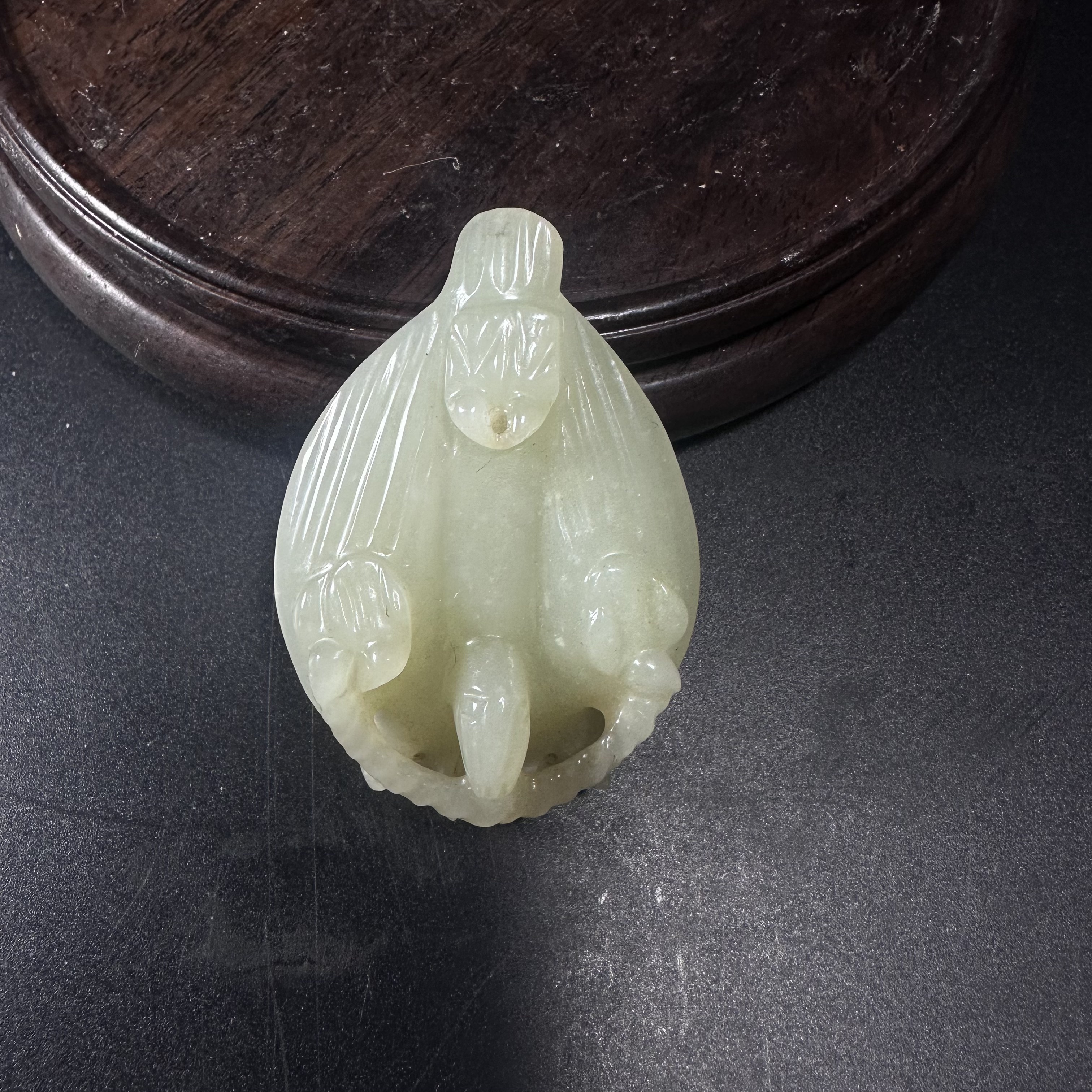 和田玉九头鸟