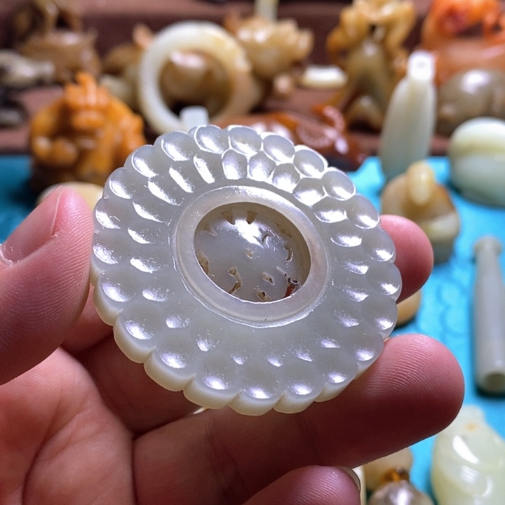 和田玉挂件未镶嵌