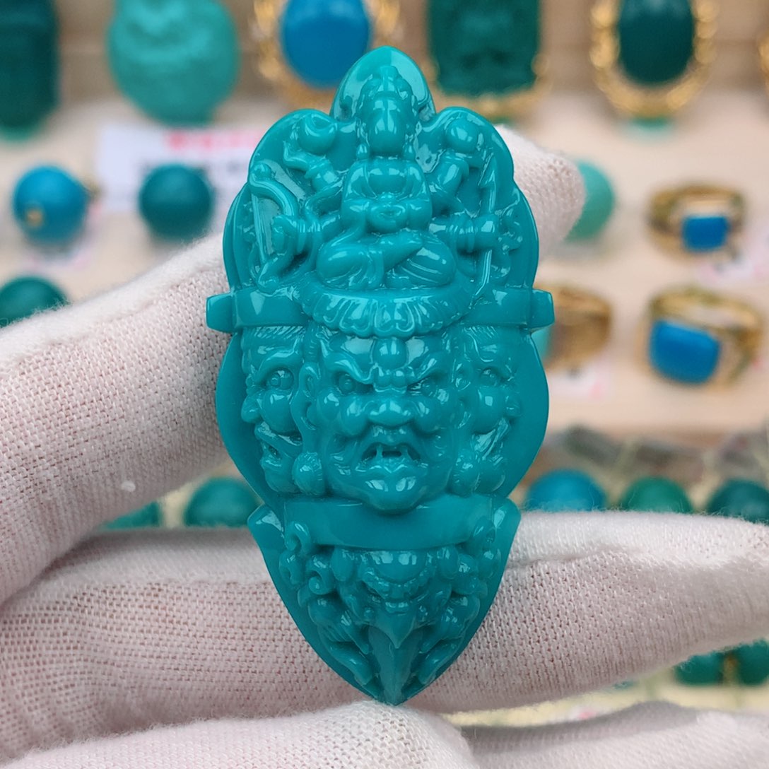 【闪购商品】绿松石金刚杵未镶嵌