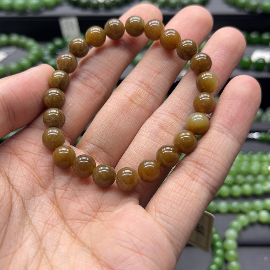 和田玉（糖玉）手链未镶嵌