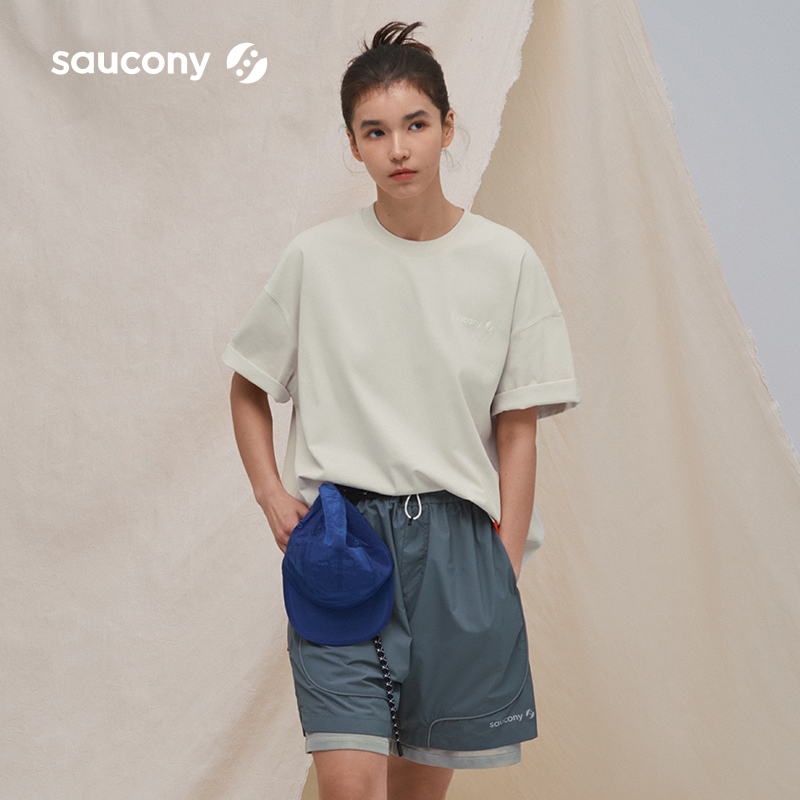 Saucony索康尼官方正品男女同款夏季T恤运动户外跑步训练透气短袖