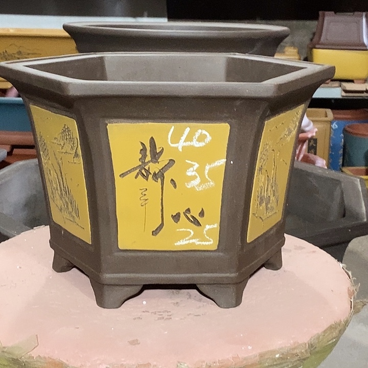 宜兴紫砂花盆花盆