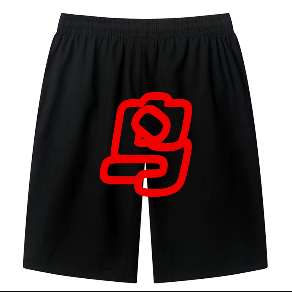 美区大牌奢品-DK822-后背七彩短裤春夏潮牌轻奢短裤(SZ001)