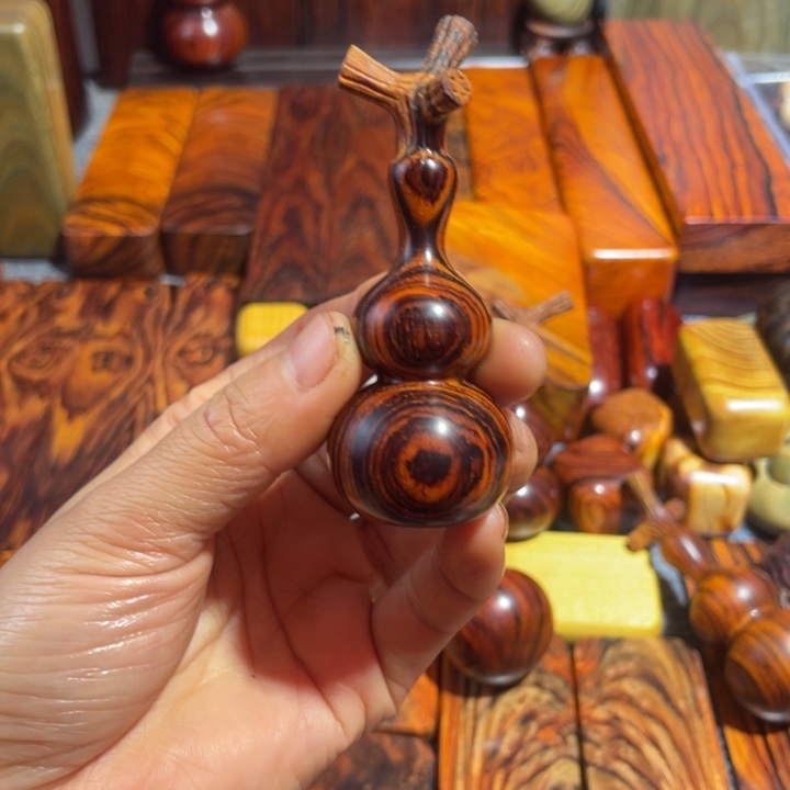 破***执墨西哥微凹黄檀八宝葫芦