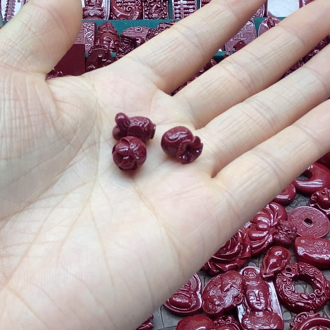 天然辰砂朱砂手机链