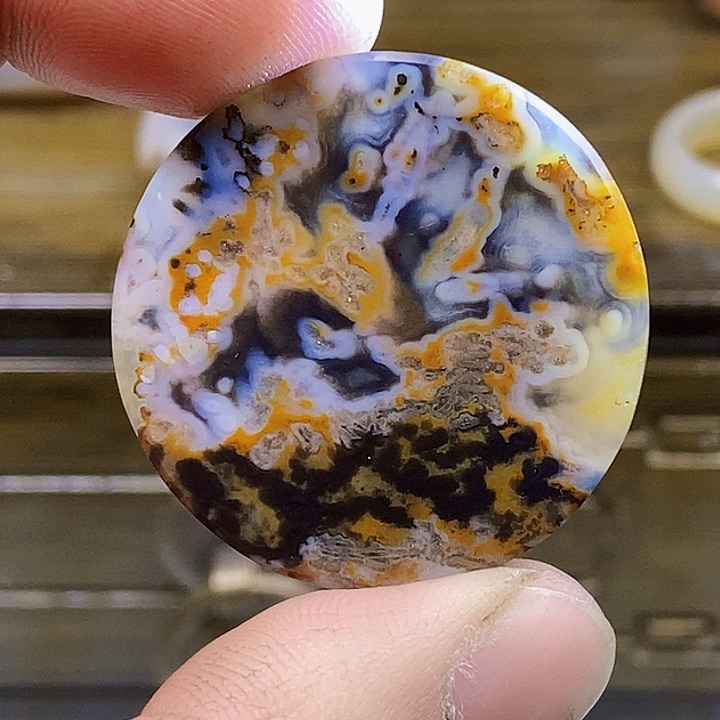 未镶嵌颈饰玛瑙/玉髓雪*鹤