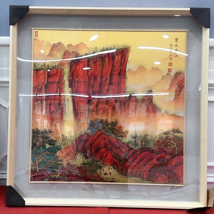 国画我****、书法作品多次参加