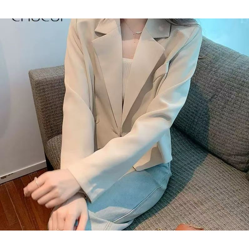 6287 西装外套女春秋新款2025年韩版高级感气质休闲C93