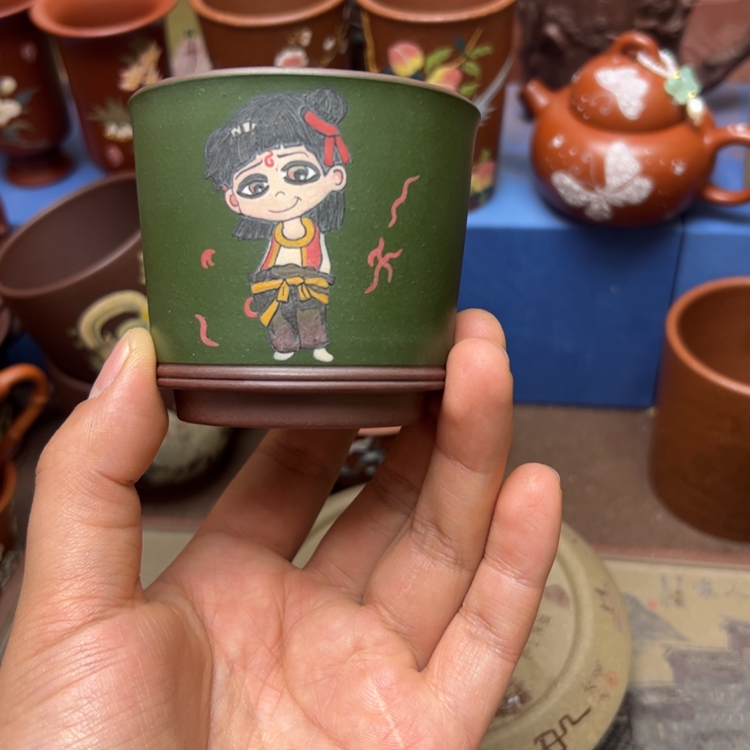 紫砂茶杯紫砂主人杯140cc