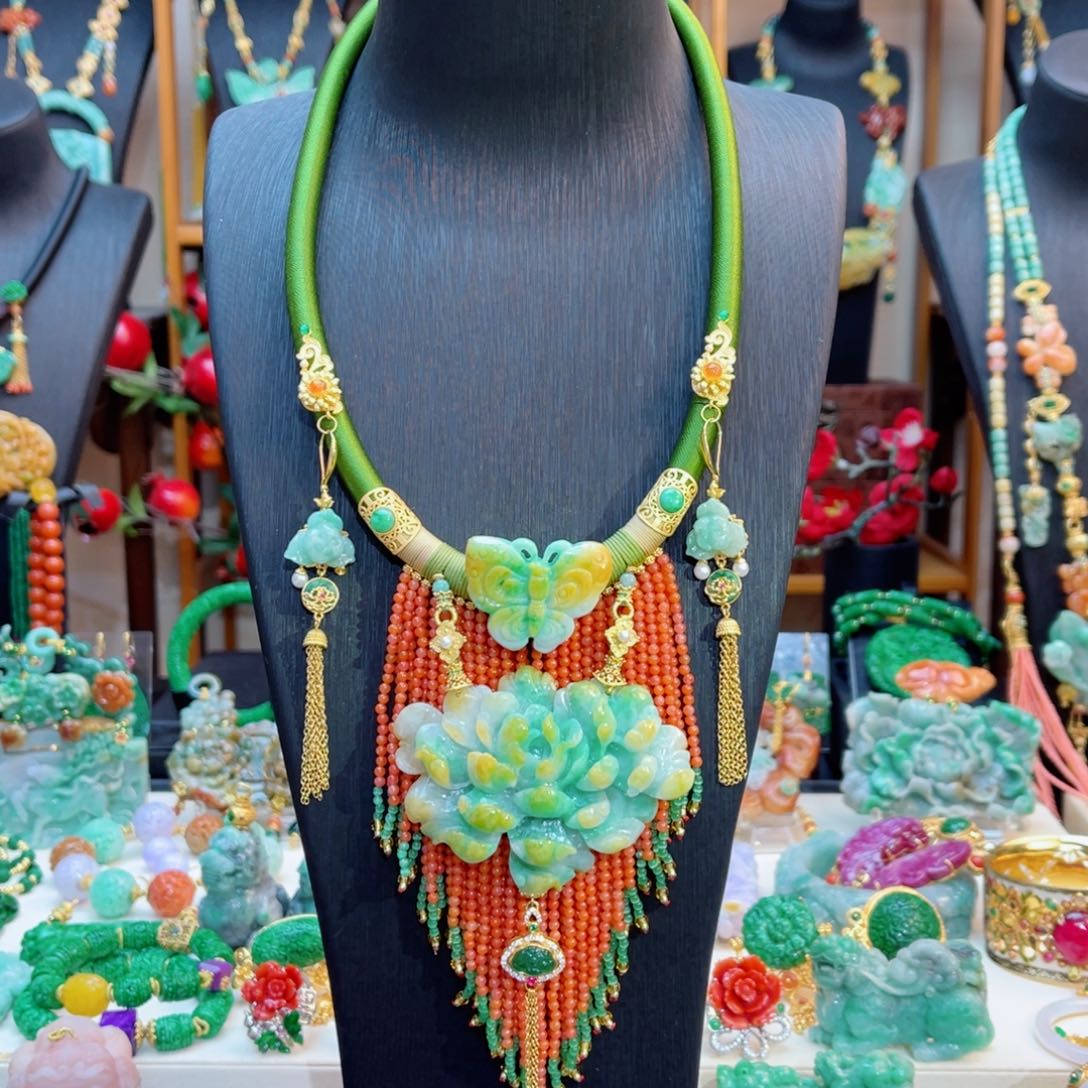 翡翠颈饰合金48小时鉴赏期