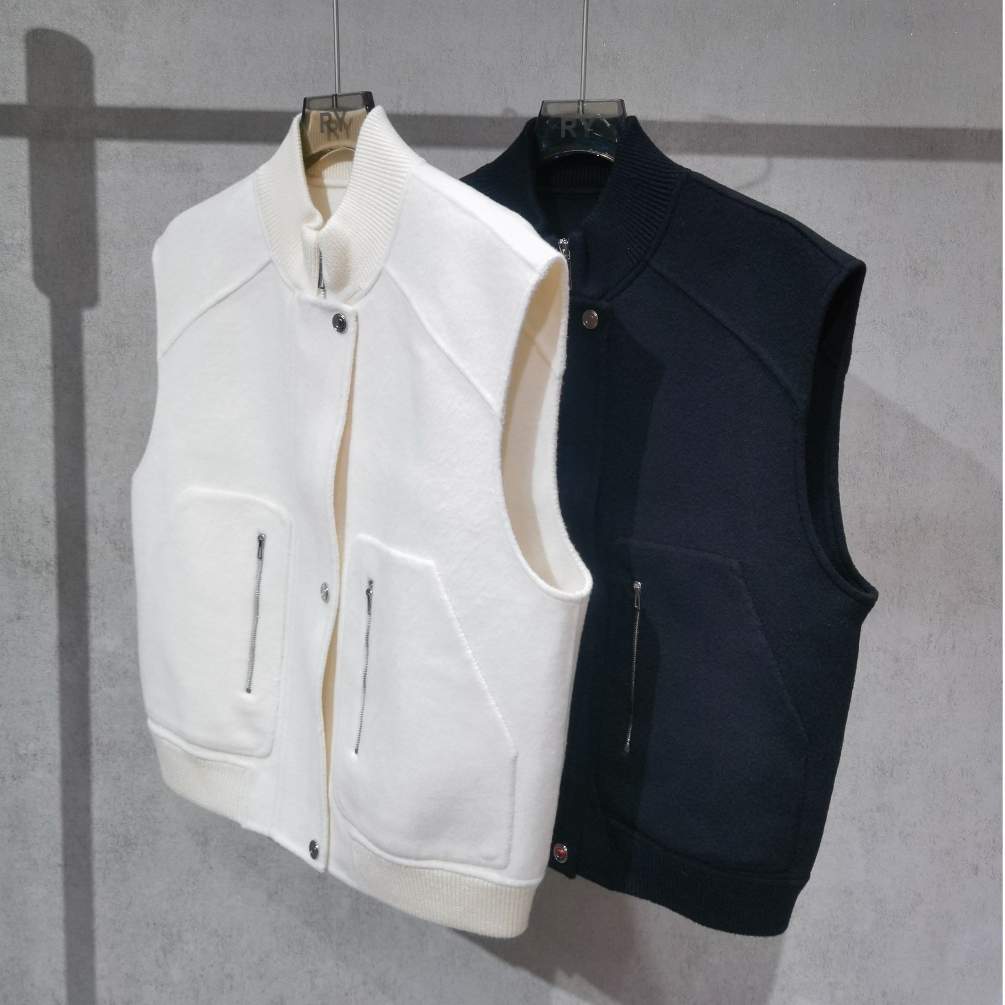 RY | 极简款羊毛羊绒马甲