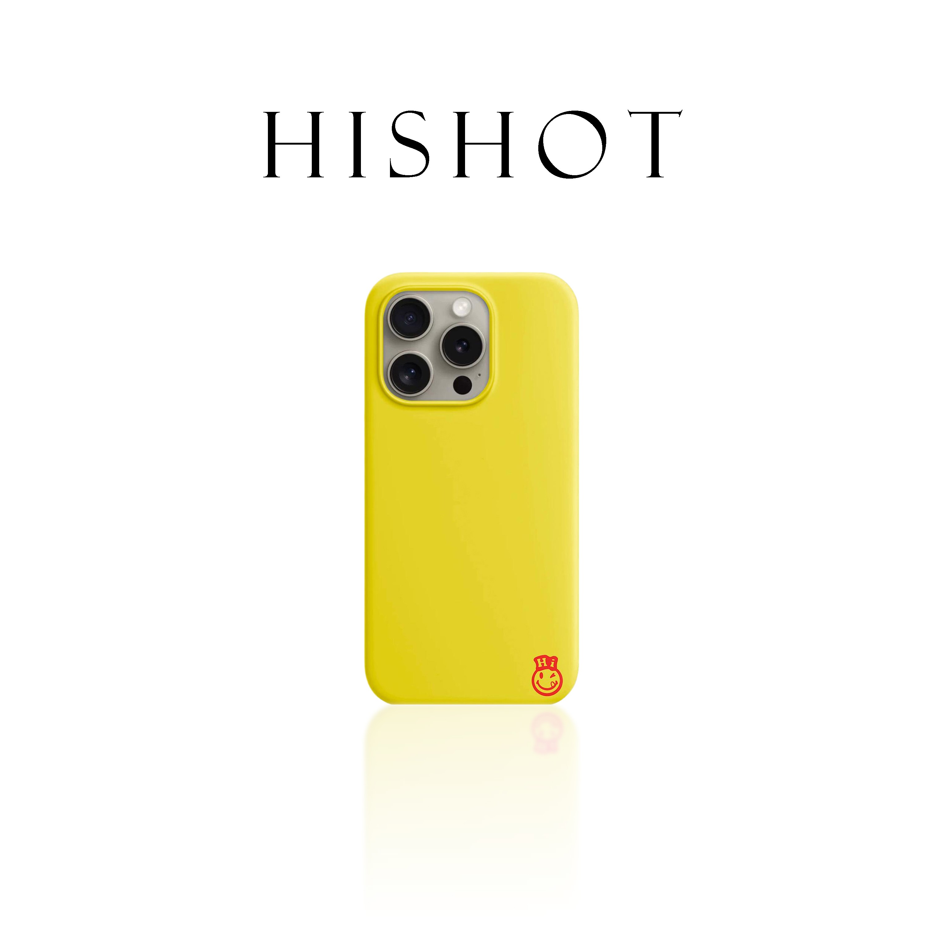 Hishot【笑脸官瑕】磁吸进口液态硅胶适用于苹果15/16Max全包保护壳